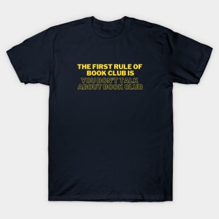 We Don't Talk About Book Club T-Shirt